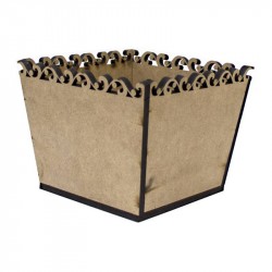 Горщик 2, 15х12х12см, МДФ, ROSA TALENT Горщик 2, 15х12х12см, МДФ, ROSA TALENT