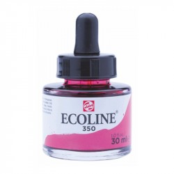 350 Фарба акварельна рідка з піпеткою Ecoline, Фуксія, 30 мл, Royal Talens