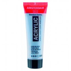 Фарба акрилова AMSTERDAM, (820) Синя перламутрова, 20 мл, Royal Talens