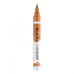 Пензель-ручка Ecoline Brushpen (245), Шафраново-жовтий, Royal Talens