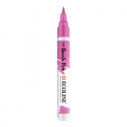 Пензель-ручка Ecoline Brushpen (350), Фуксія, Royal Talens