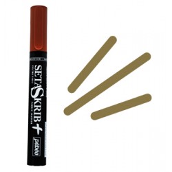 Маркер для светлой ткани с кисточным наконечником "Setacrib+" (стирка 40*С) КОРИЧНЕВЫЙ Маркер для светлой ткани с кисточным наконечником "Setacrib+" (стирка 40*С) КОРИЧНЕВЫЙ