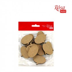 Міні-заготовка „Мовна хмаринка“, МДФ, 4,0х4,0 см, ROSA TALENT