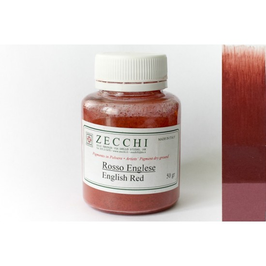 Пігмент мінеральний, Англійска червона, 50 г, Zecchi, Італія