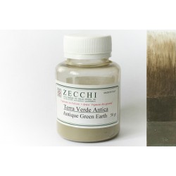 Пігмент мінеральний, Земля зелена антична, 50 г, Zecchi, Італія