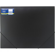 Папка на гумках, А3, чорна, Axent