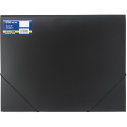 Папка на гумках, А3, чорна, Axent