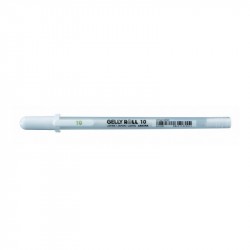 Ручка гелева, Біла 10 BOLD (лінія 0.5mm), Gelly Roll Basic, Sakura Ручка гелева, Біла 10 BOLD (лінія 0.5mm), Gelly Roll Basic, Sakura