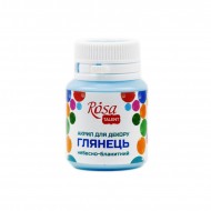 Акрил для декору, Небесно-блакитний, глянцевий, 20 мл, ROSA TALENT