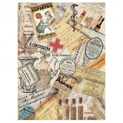 Cadence декупажні карти на рисовому папері Rice Paper Decoupage, А4, №215 Cadence декупажні карти на рисовому папері Rice Paper Decoupage, А4, №215