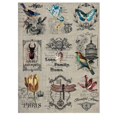 Cadence декупажні карти на рисовому папері Rice Paper Decoupage, А4, №217