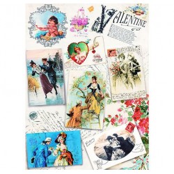 Cadence декупажні карти на рисовому папері Rice Paper Decoupage, А4, №230 Cadence декупажні карти на рисовому папері Rice Paper Decoupage, А4, №230