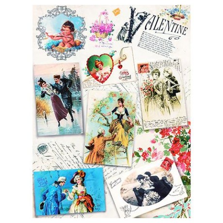 Cadence декупажні карти на рисовому папері Rice Paper Decoupage, А4, №230