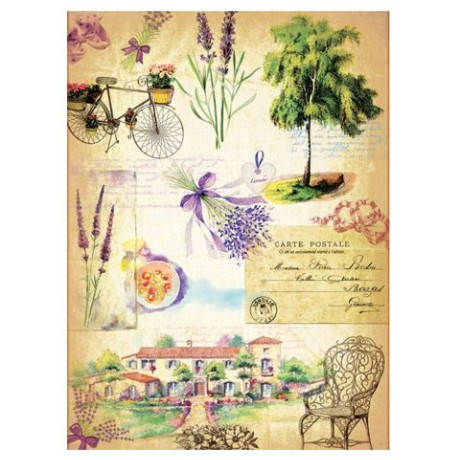 Cadence декупажні карти на рисовому папері Rice Paper Decoupage, А4, №36