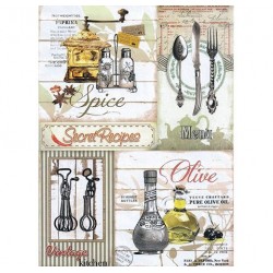 Cadence декупажні карти на рисовому папері Rice Paper Decoupage, А4, №371 Cadence декупажні карти на рисовому папері Rice Paper Decoupage, А4, №371