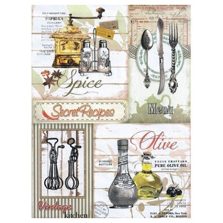 Cadence декупажні карти на рисовому папері Rice Paper Decoupage, А4, №371