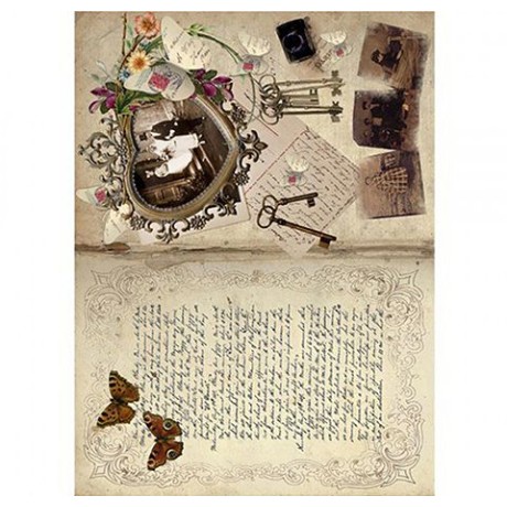 Cadence декупажні карти на рисовому папері Rice Paper Decoupage, А4, №407
