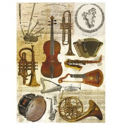 Cadence декупажні карти на рисовому папері Rice Paper Decoupage, А4, №47 Cadence декупажні карти на рисовому папері Rice Paper Decoupage, А4, №47