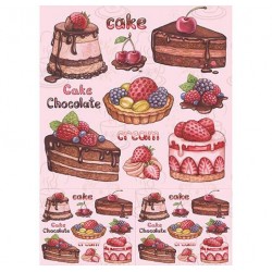 Cadence декупажні карти на рисовому папері Rice Paper Decoupage, А4, №69 Cadence декупажні карти на рисовому папері Rice Paper Decoupage, А4, №69