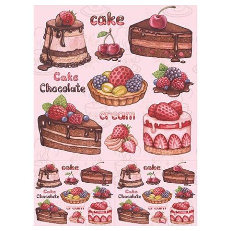 Cadence декупажні карти на рисовому папері Rice Paper Decoupage, А4, №69