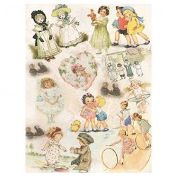 Cadence декупажні карти на рисовому папері Rice Paper Decoupage, А4, №86 Cadence декупажні карти на рисовому папері Rice Paper Decoupage, А4, №86