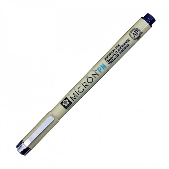 Ручка PIGMA MICRON PN Чорно-синій (лінія 0.4-0.5мм), Sakura