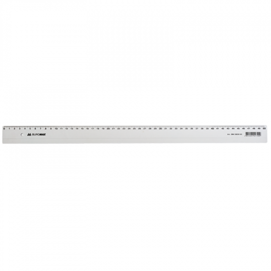 Лінійка пластикова, 50см, прозора