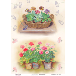 Декупажная карта #0375, 21x30см, Фабрика Декору