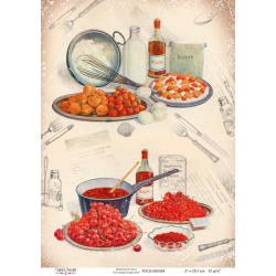 Декупажная карта #0368, 21x30см, Фабрика Декору