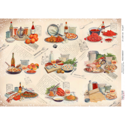 Декупажная карта #0357, 21x30см, Фабрика Декору