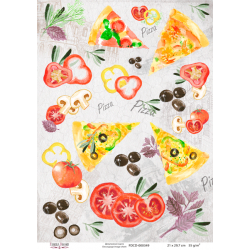 Декупажная карта #0350, 21x30см, Фабрика Декору