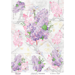 Декупажная карта #0346, 21x30см, Фабрика Декору