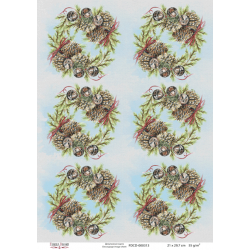 Декупажная карта #0313, 21x30см, Фабрика Декору