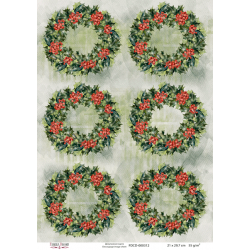 Декупажная карта #0312, 21x30см, Фабрика Декору