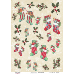 Декупажная карта #0296, 21x30см, Фабрика Декору