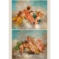 Декупажная карта #0177, 21x30см, Фабрика Декору