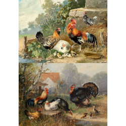 Декупажная карта #0133, 21x30см, Фабрика Декору Декупажная карта #0133, 21x30см, Фабрика Декору