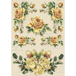 Декупажная карта #0171, 21x30см, Фабрика Декору