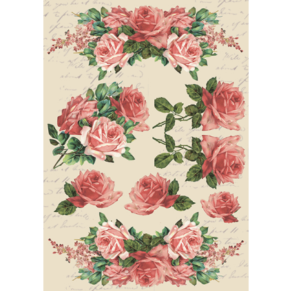 Декупажна карта #0170, 21x30см, Фабрика Декору Декупажна карта #0170, 21x30см, Фабрика Декору