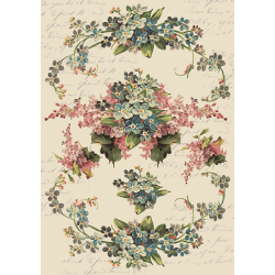 Декупажная карта #0172, 21x30см, Фабрика Декору