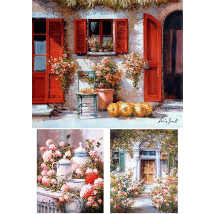 Декупажна карта 0184, 21x30см, Фабрика Декору