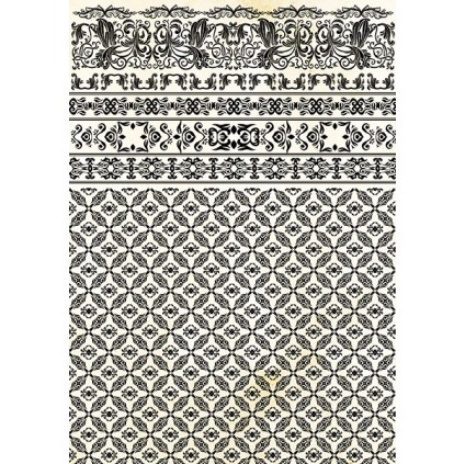Декупажна карта #0035, 21x30см, Фабрика Декору