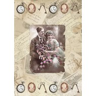 Декупажная карта #0053, 21x30см, Фабрика Декору