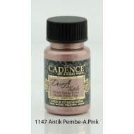 Cadence фарба для тканини металік Dora Textil Metallic Fabric Paint, 50 мл, Рожевий Cadence фарба для тканини металік Dora Textil Metallic Fabric Paint, 50 мл, Рожевий
