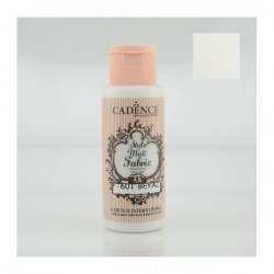 Cadence фарба матова для тканини Style Matt Fabric Paint, 59 мл, Білило Cadence фарба матова для тканини Style Matt Fabric Paint, 59 мл, Білило