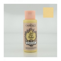 Cadence фарба матова для тканини Style Matt Fabric Paint, 59 мл, Ванільно-лимонний Cadence фарба матова для тканини Style Matt Fabric Paint, 59 мл, Ванільно-лимонний