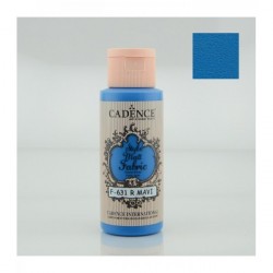 Cadence фарба матова для тканини Style Matt Fabric Paint, 59 мл, Королівський синій Cadence фарба матова для тканини Style Matt Fabric Paint, 59 мл, Королівський синій