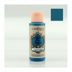 Cadence фарба матова для тканини Style Matt Fabric Paint, 59 мл, Турецький синій Cadence фарба матова для тканини Style Matt Fabric Paint, 59 мл, Турецький синій