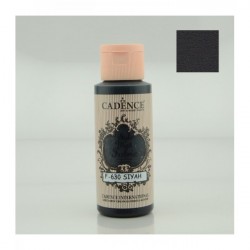 Cadence фарба матова для тканини Style Matt Fabric Paint, 59 мл, Чорний Cadence фарба матова для тканини Style Matt Fabric Paint, 59 мл, Чорний