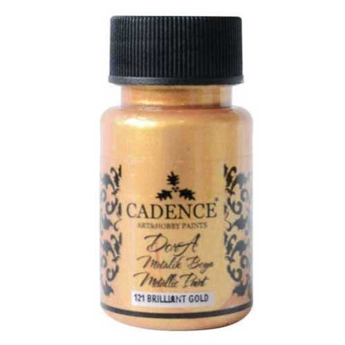 Cadence фарба акрилова Dora Metallic Paint, 50 мл, Блискуче золото
